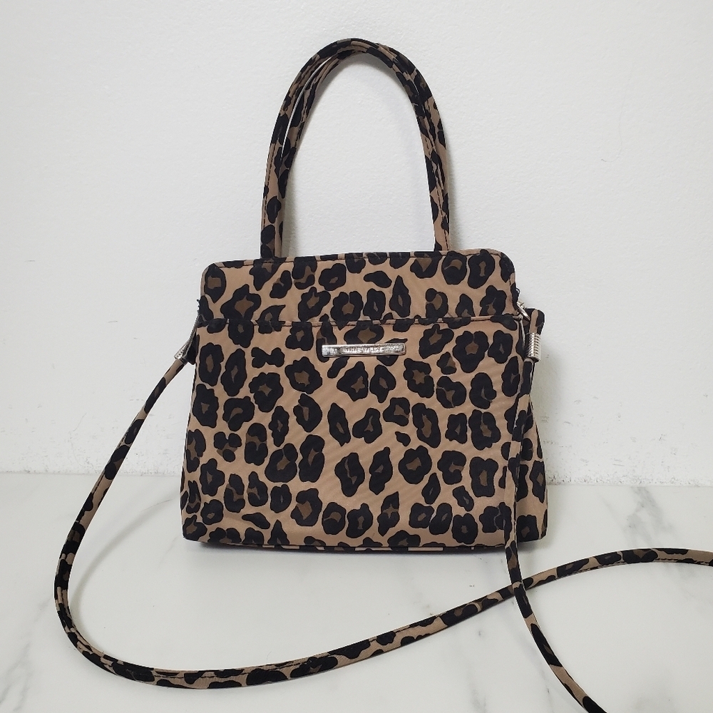 6”x6” Vintage Nine West Crossbody Bag with Leopard Print- suitable for a child!